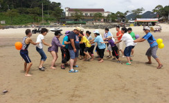 성인 지적장애인과 여름여행